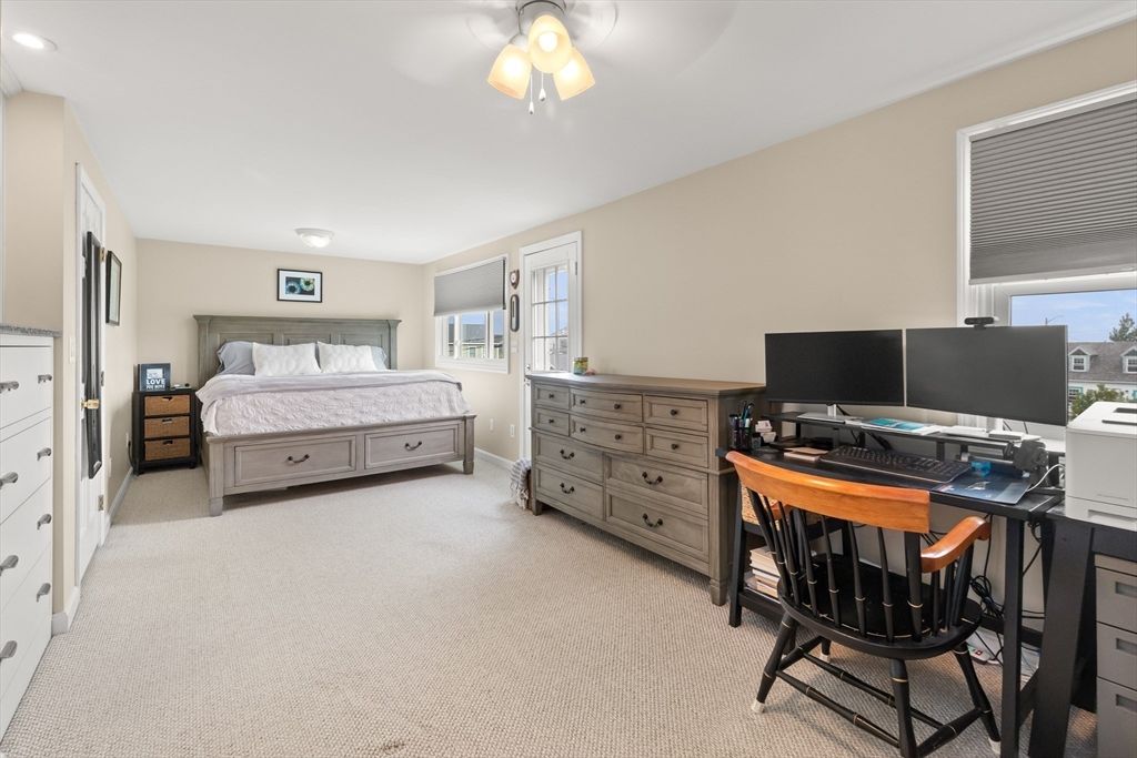 Bedroom, Home Office, Interior, Recessed Lighting