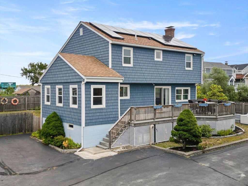 Attached, Exterior, Facade, Solar Panels, Queen Anne Victorian