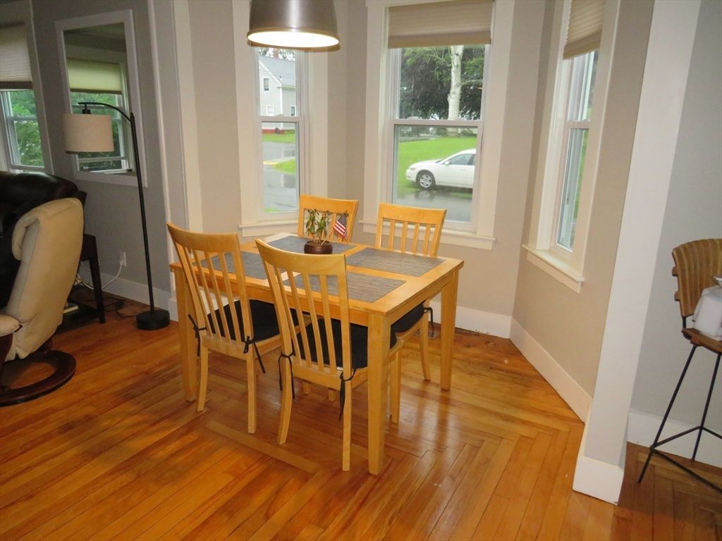 Dining room, Interior, Wood Texture Flooring
