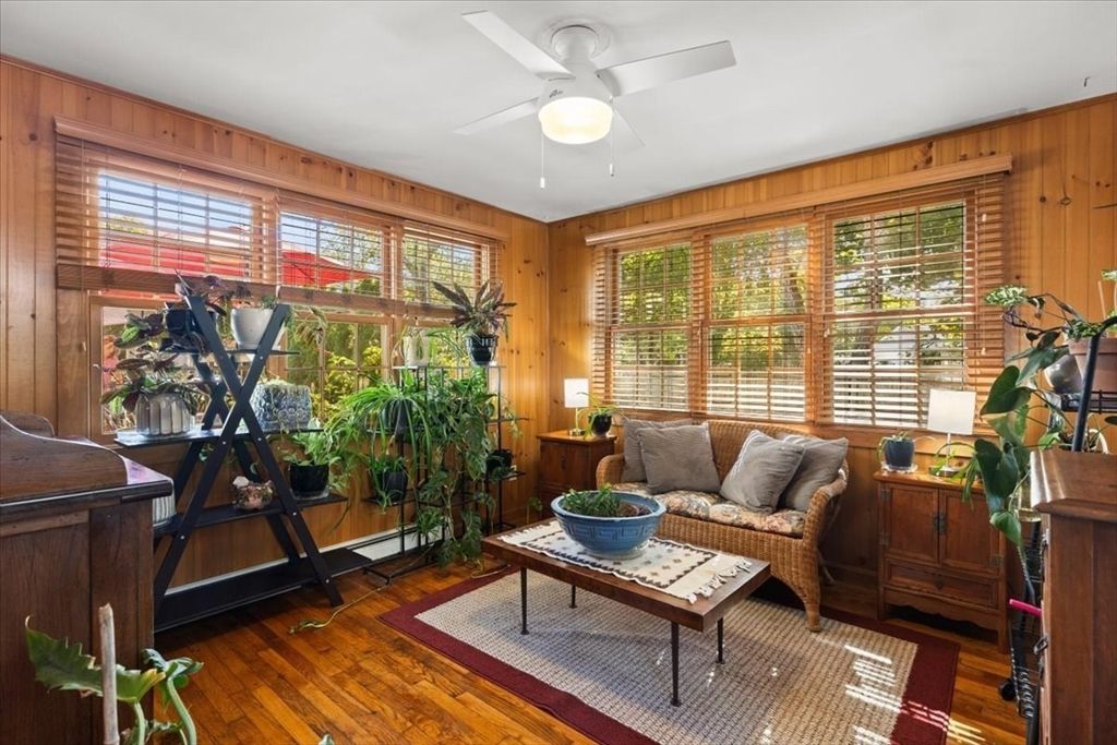 Interior, Living room, Wood Texture Flooring, Wooden Walls