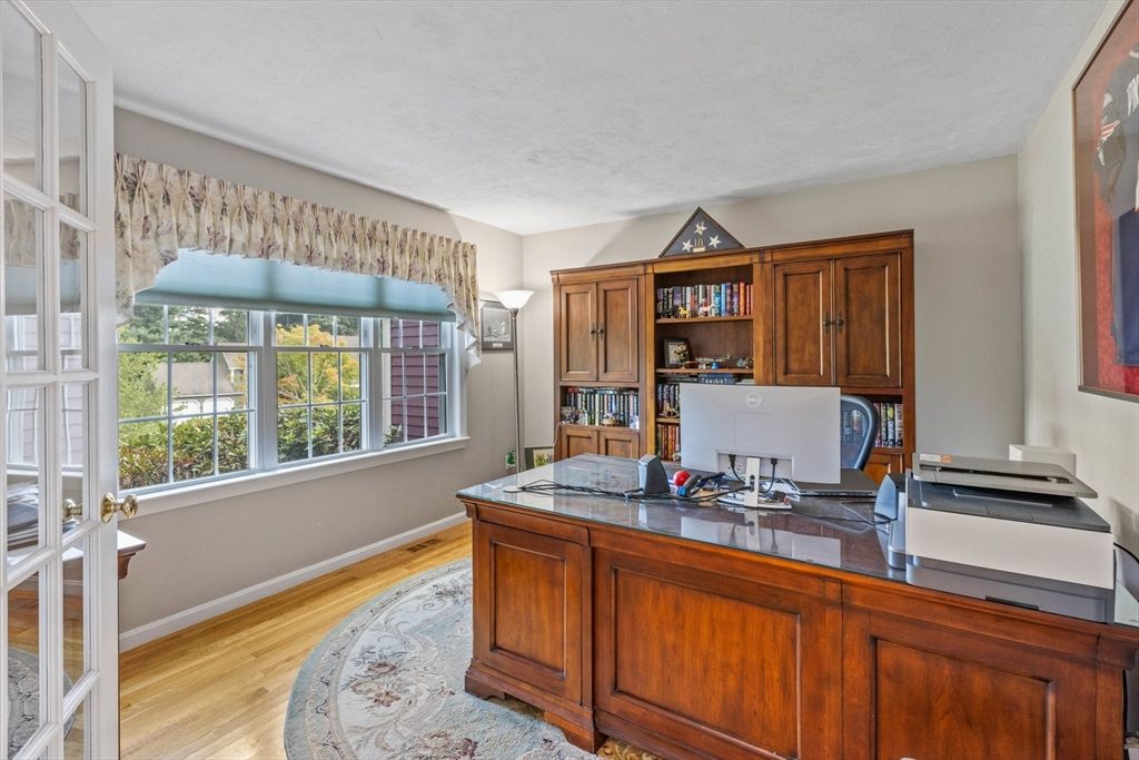 Home Office, Interior, Wood Texture Flooring