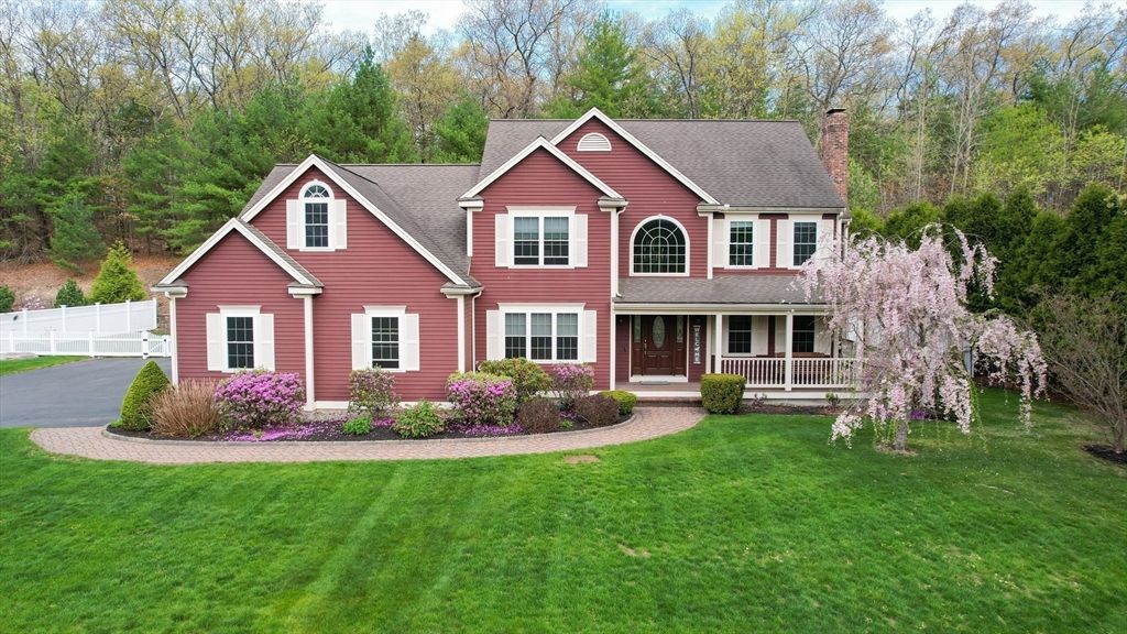 Backyard, Exterior, Facade, Brick Traditional