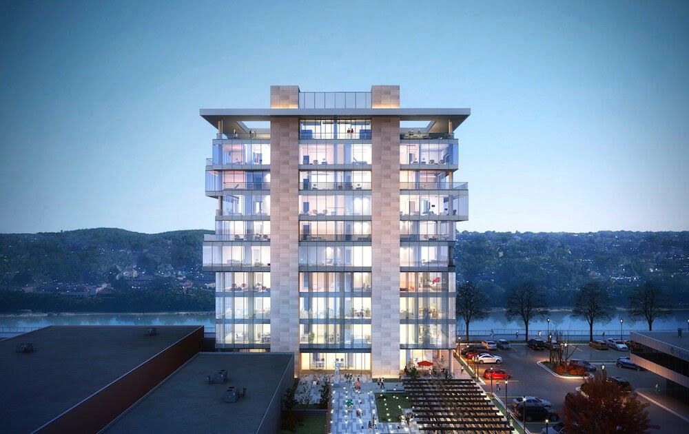 Exterior, Facade, Highrise