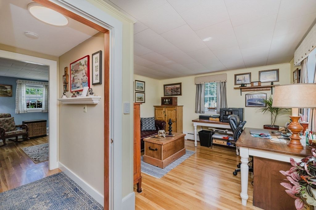 Home Office, Interior, Wood Texture Flooring