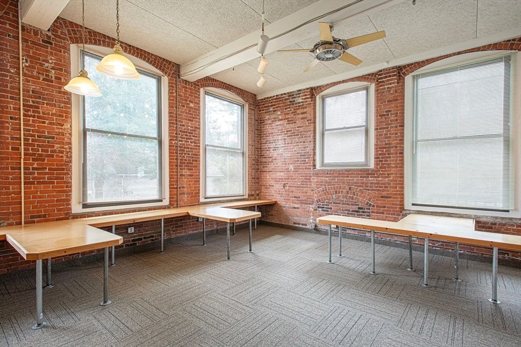 Interior, Pendant Lights, Stone Walls
