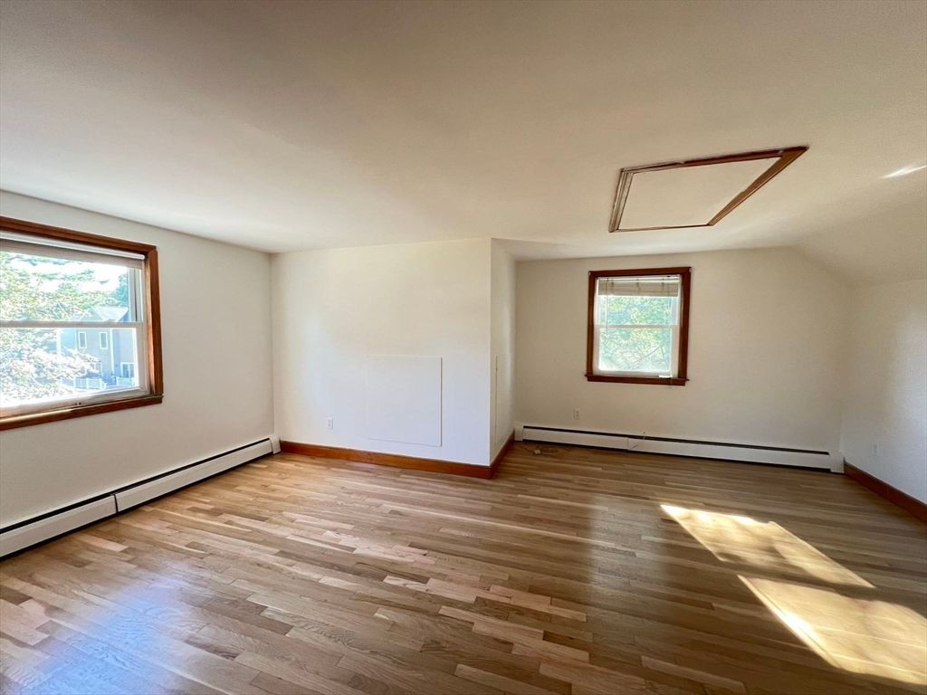 Empty room, Interior, Wood Texture Flooring