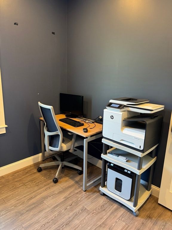 Home Office, Interior, Wood Texture Flooring