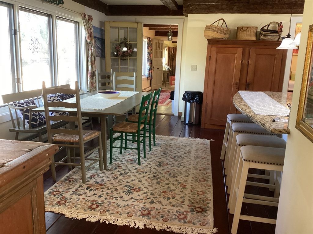 Dining room, Interior, Wood Texture Flooring