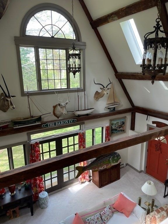 Interior, Wooden Beams