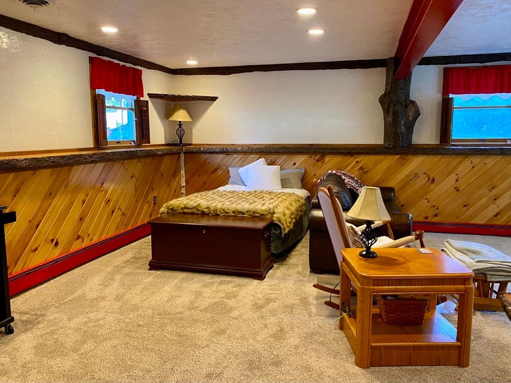 Bedroom, Home Office, Interior, Recessed Lighting