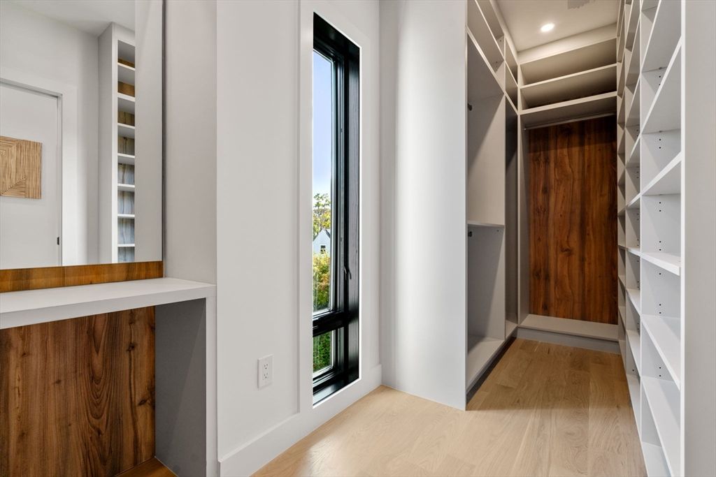 Interior, Recessed Lighting, Walk-in Closets, Wood Texture Flooring