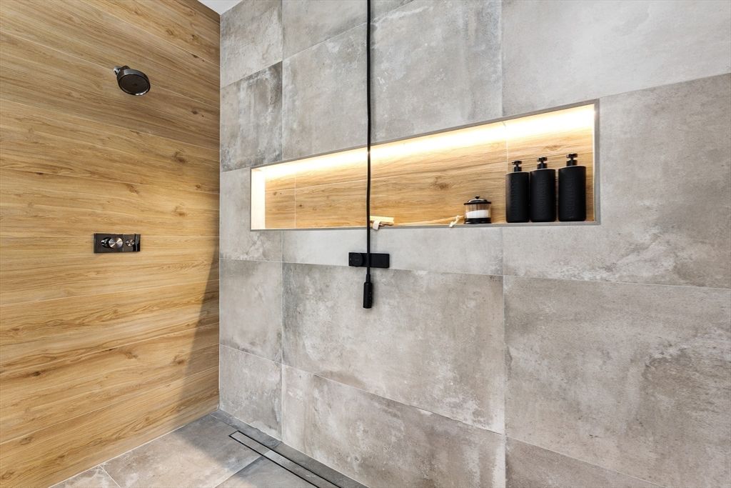 Bathroom, Interior, Wooden Walls