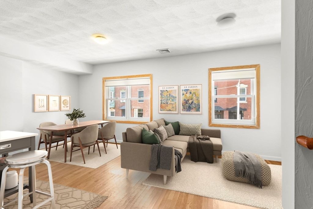 Dining room, Interior, Living room, Wood Texture Flooring