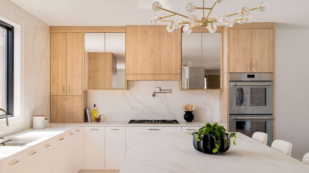 Interior, Kitchen, Marble Walls