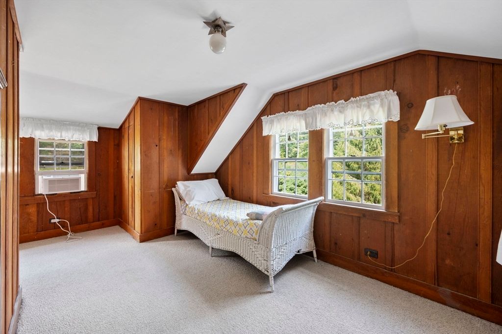 Bedroom, Interior, Wooden Walls