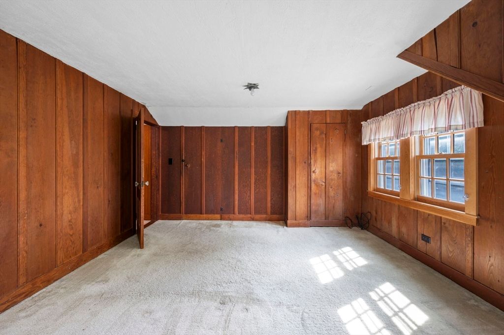Empty room, Interior, Wooden Walls