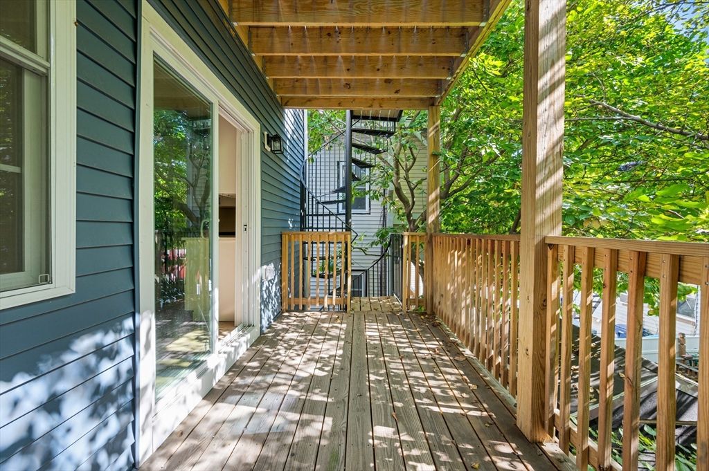 Exterior, Wood Texture Flooring