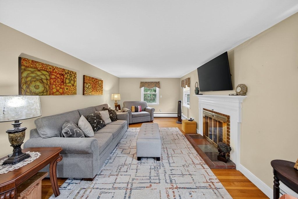 Fireplace, Interior, Living room, Wood Texture Flooring