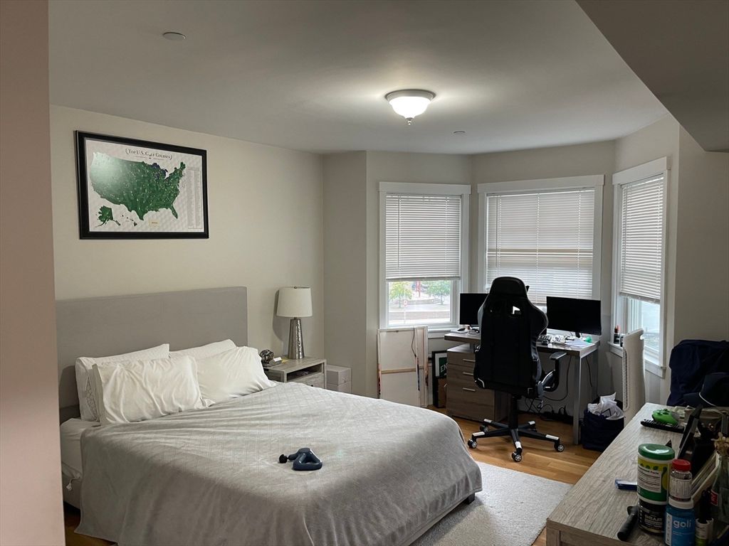 Bedroom, Home Office, Interior, Wood Texture Flooring