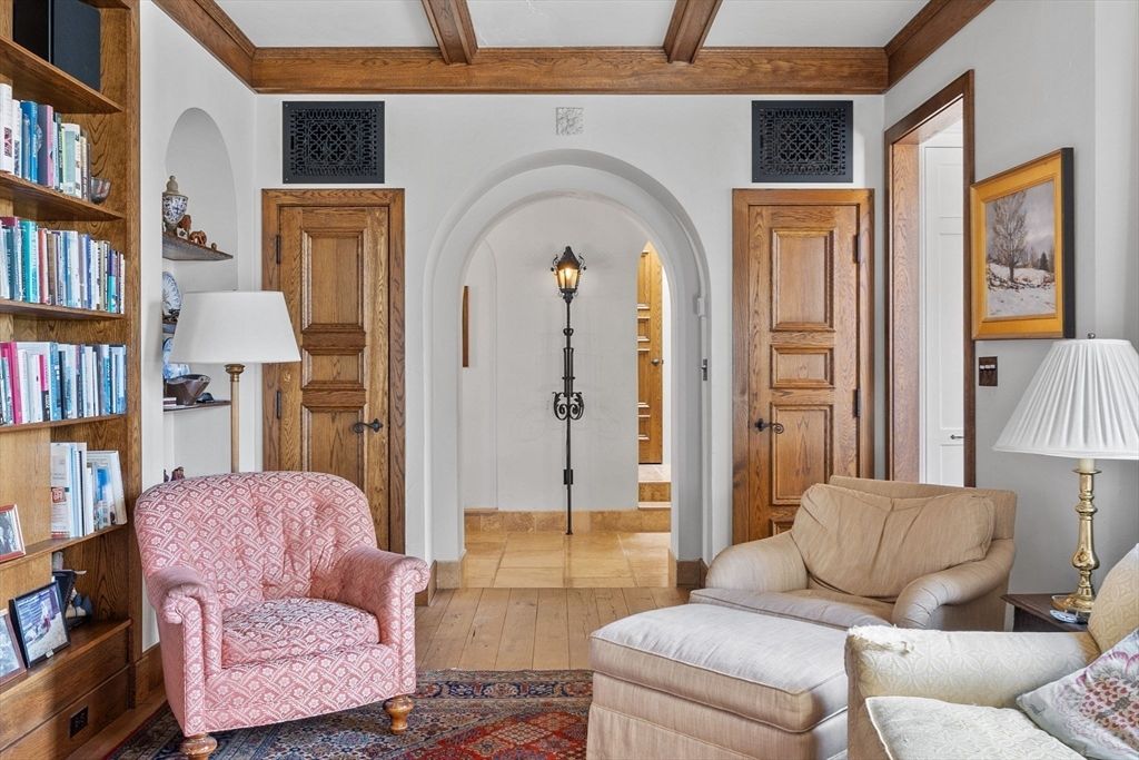 Interior, Wooden Beams, Wood Texture Flooring
