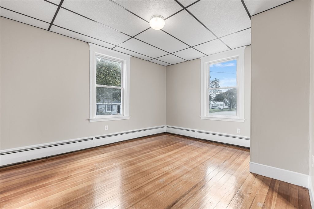 Empty room, Interior, Wood Texture Flooring