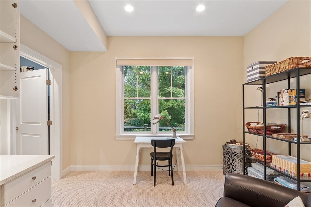 Home Office, Interior, Recessed Lighting