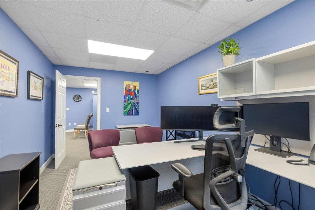 Home Office, Interior, Recessed Lighting