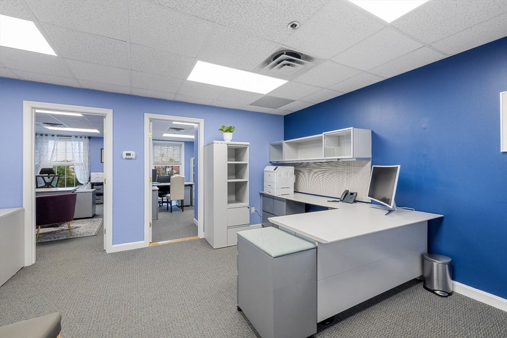 Home Office, Interior, Recessed Lighting