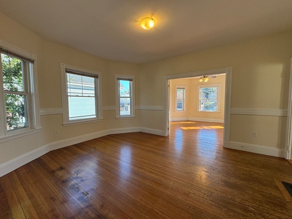 Empty room, Interior, Wood Texture Flooring