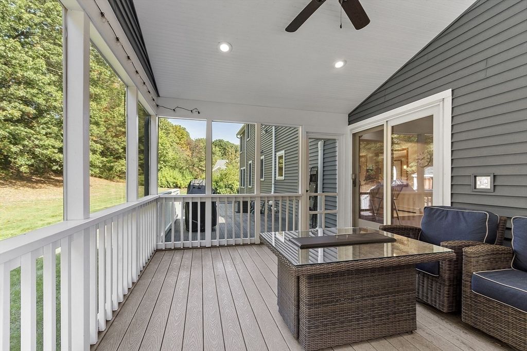 Exterior, Recessed Lighting, Wood Texture Flooring