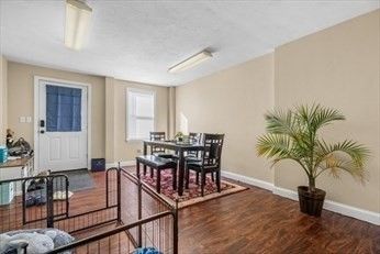 Dining room, Interior, Wood Texture Flooring