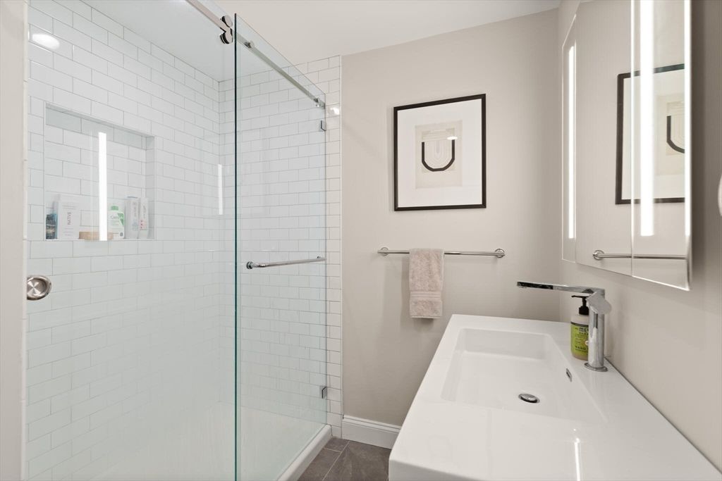 Bathroom, Glass Shower, Interior