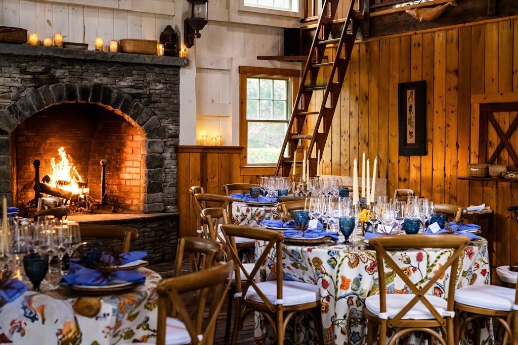 Dining room, Fireplace, Interior, Wooden Walls