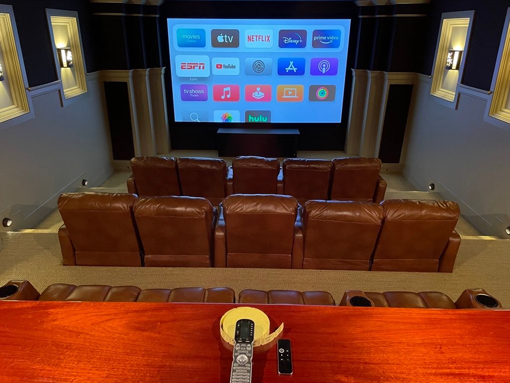 Home Theatre Room, Interior, Theatre Room