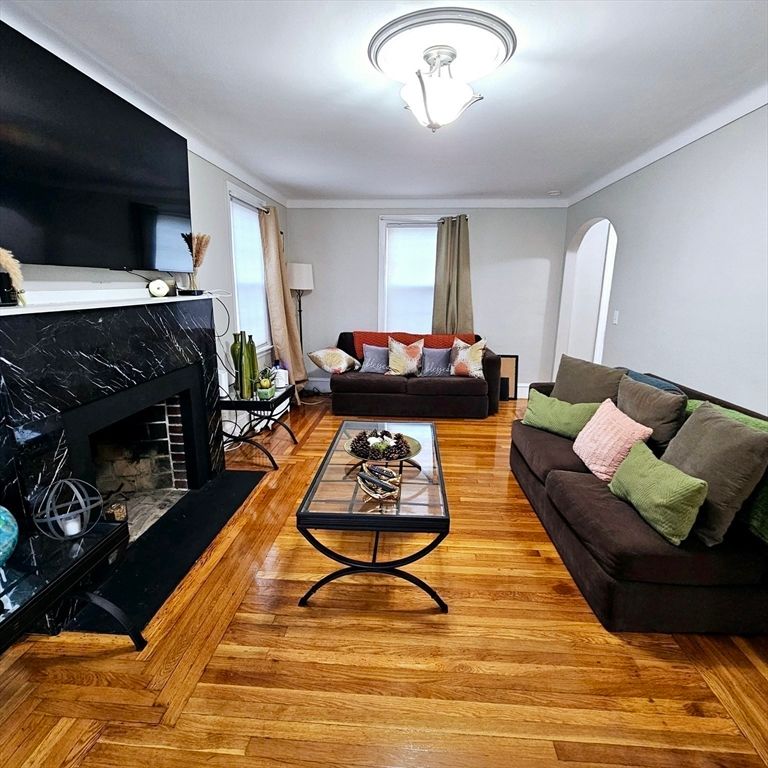 Fireplace, Interior, Living room, Wood Texture Flooring