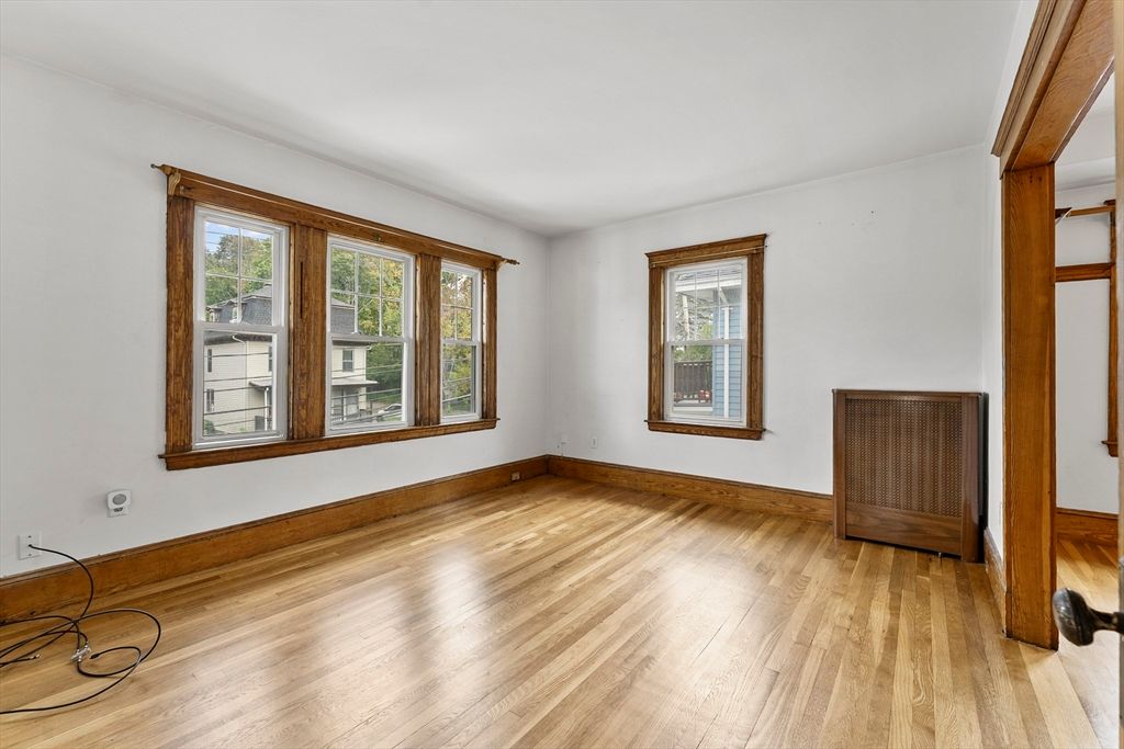 Empty room, Interior, Wood Texture Flooring