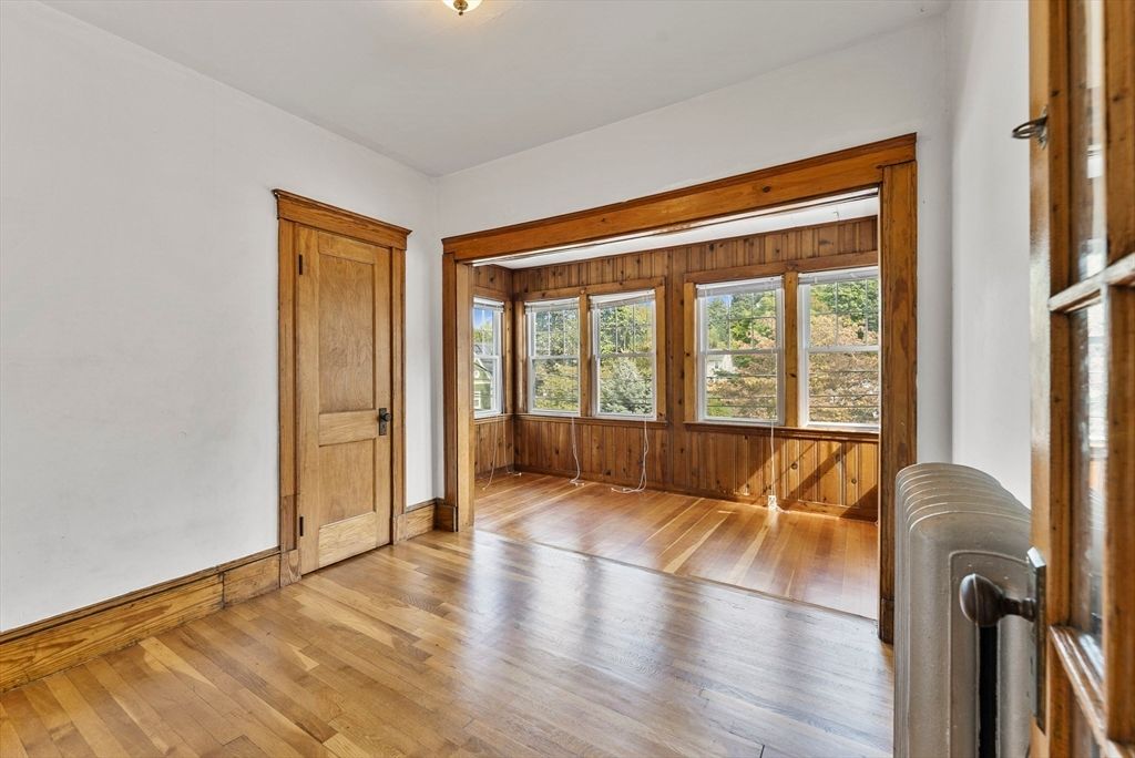 Empty room, Interior, Wood Texture Flooring, Wooden Walls