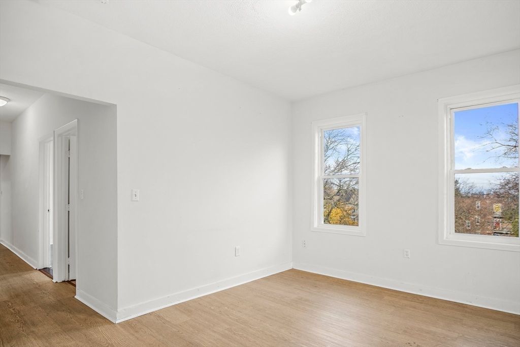 Empty room, Interior, Wood Texture Flooring