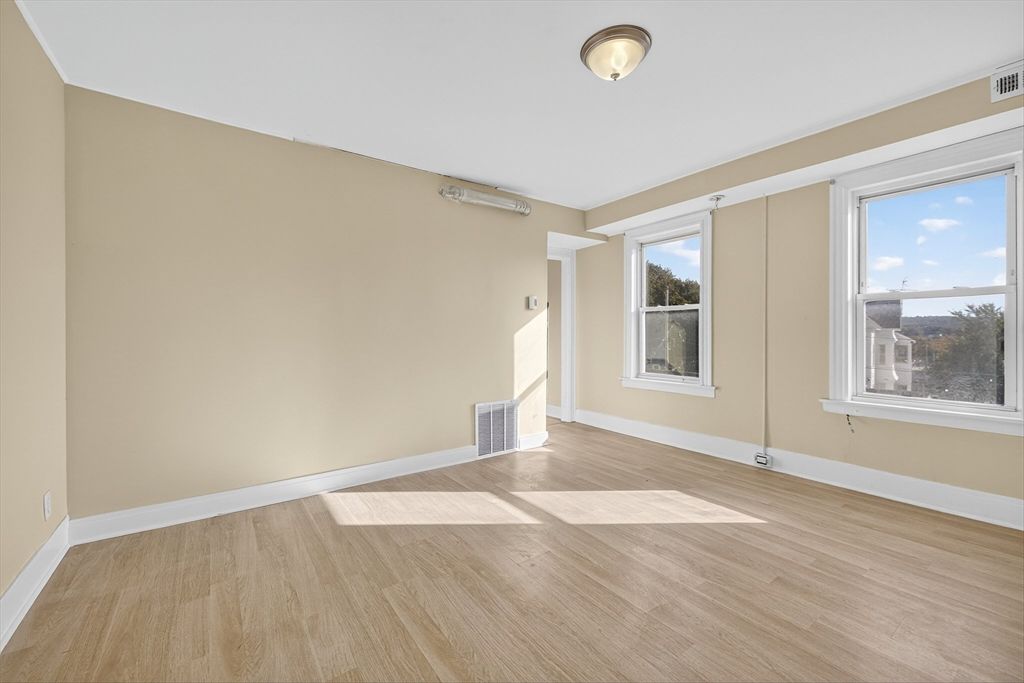 Empty room, Interior, Wood Texture Flooring
