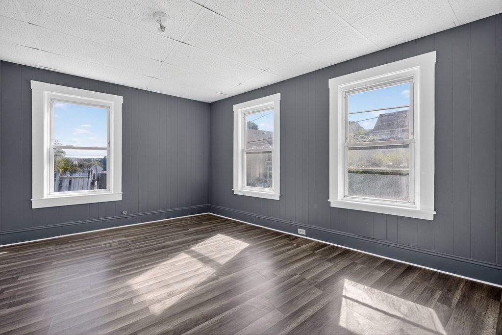 Empty room, Interior, Wood Texture Flooring