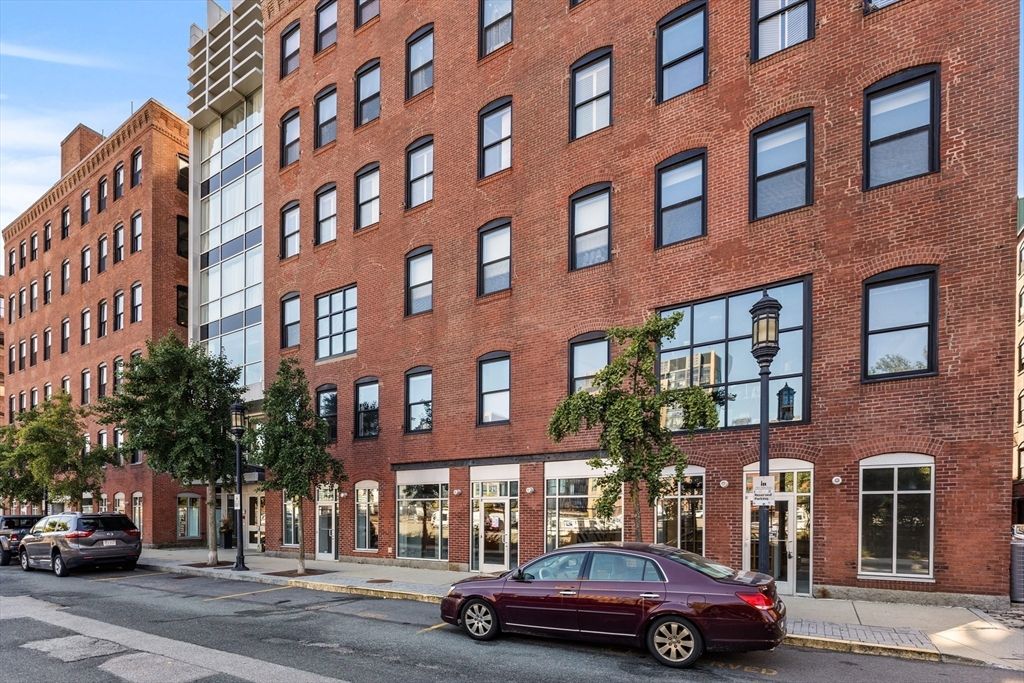 Exterior, Facade, Brick Facade, Condo Building