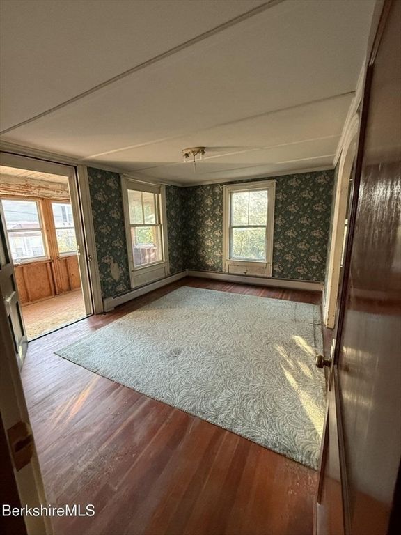 Empty room, Interior, Wood Texture Flooring