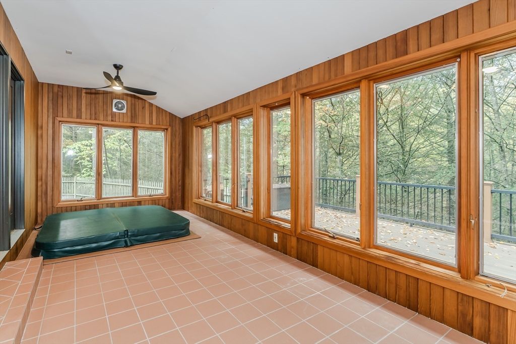 Interior, Sun Room, Wooden Walls