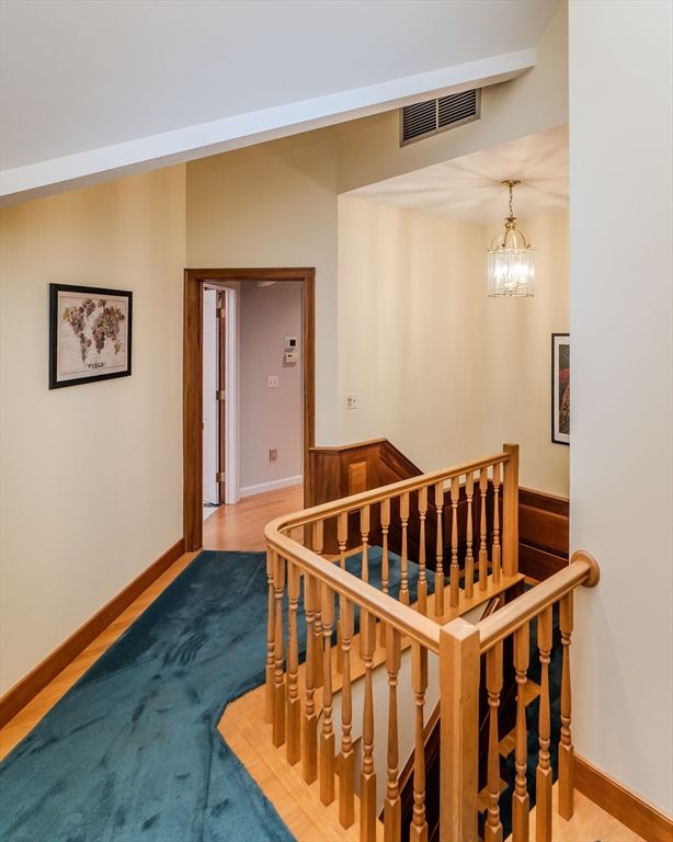 Chandelier, Interior