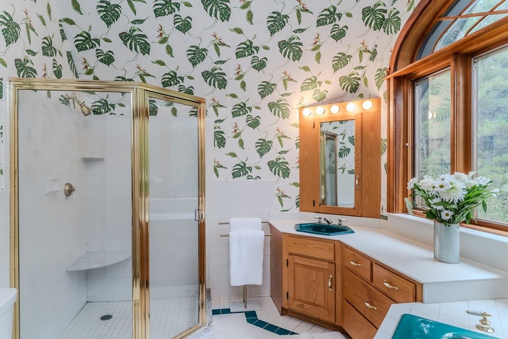 Bathroom, Glass Shower, Interior