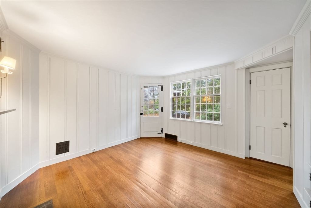 Empty room, Interior, Wood Texture Flooring