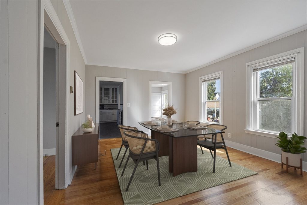 Dining room, Interior, Wood Texture Flooring