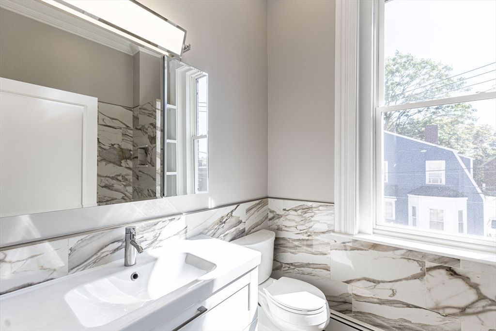 Bathroom, Interior, Marble Walls