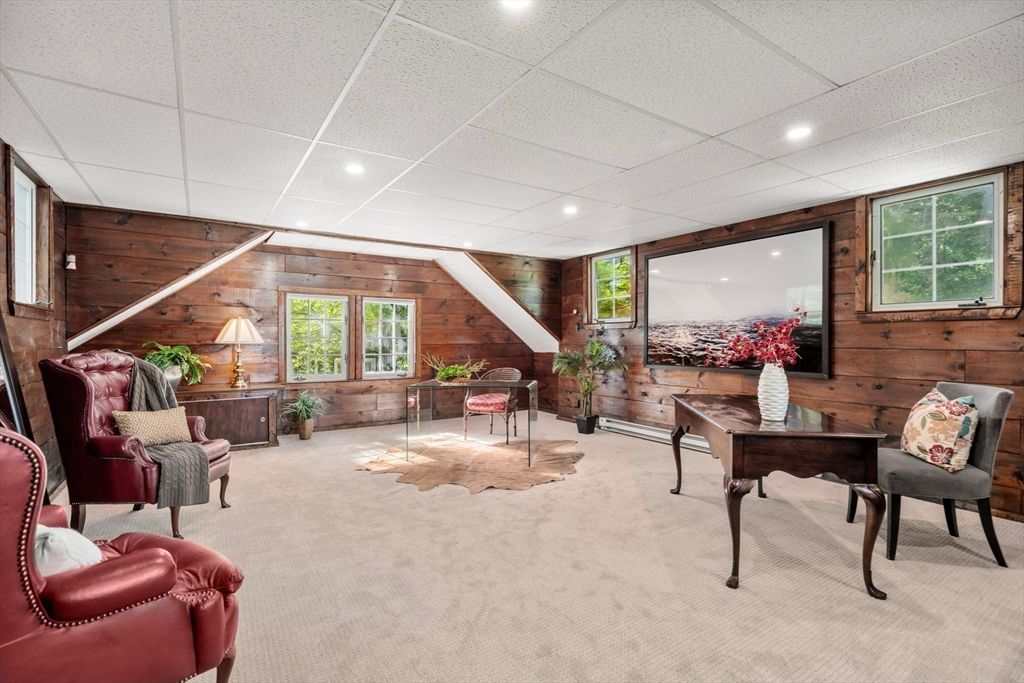 Interior, Recessed Lighting, Wooden Walls