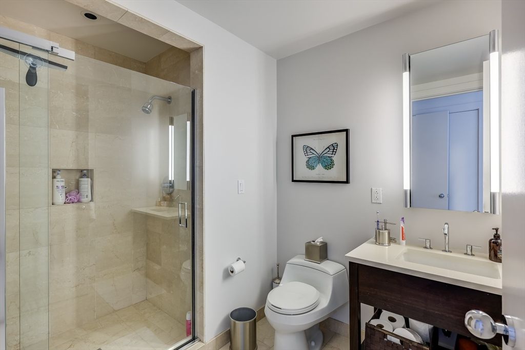 Bathroom, Glass Shower, Interior